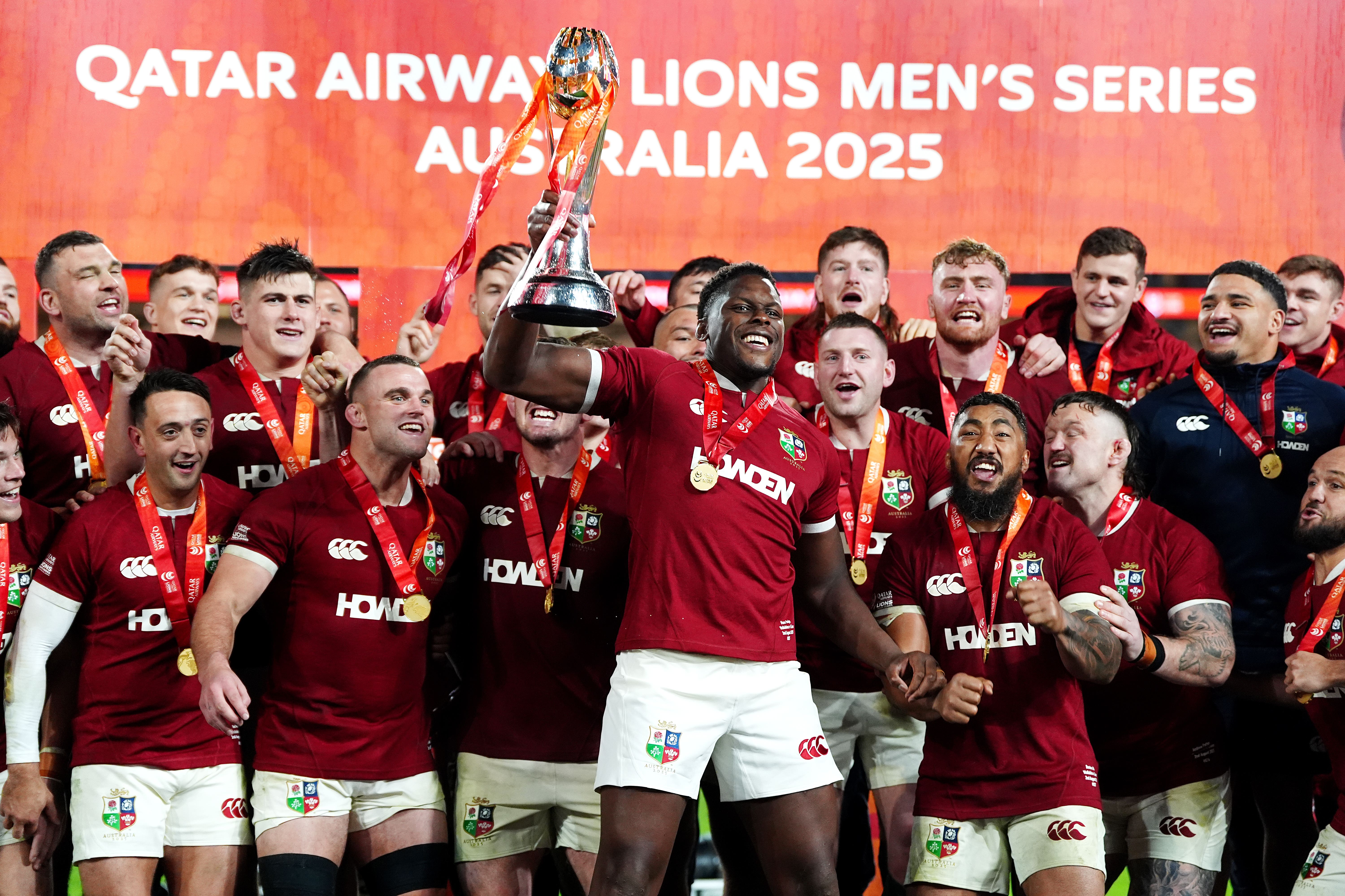 The Lions secured series victory in Australia