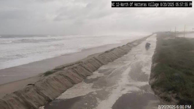 North Carolina Highway 12 Closed