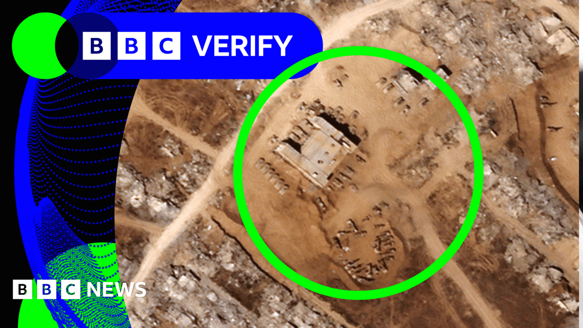 BBC Verify Live: Tracking IDF build-up near Gaza City, and viral Cristiano Ronaldo photo is AI fake