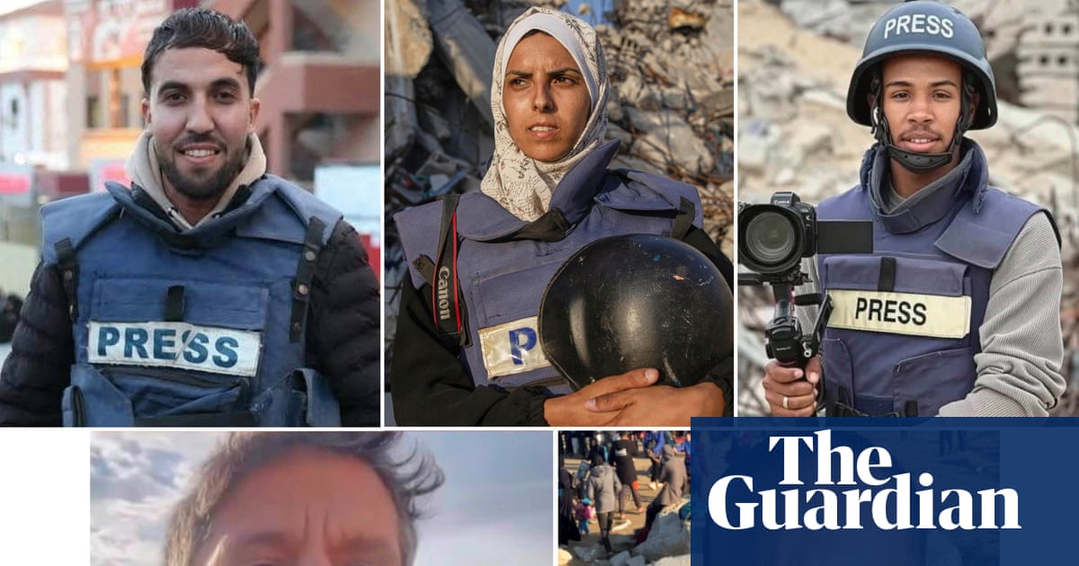 ‘He loved his work deeply’: the five Palestinian journalists killed in Gaza airstrike | Gaza