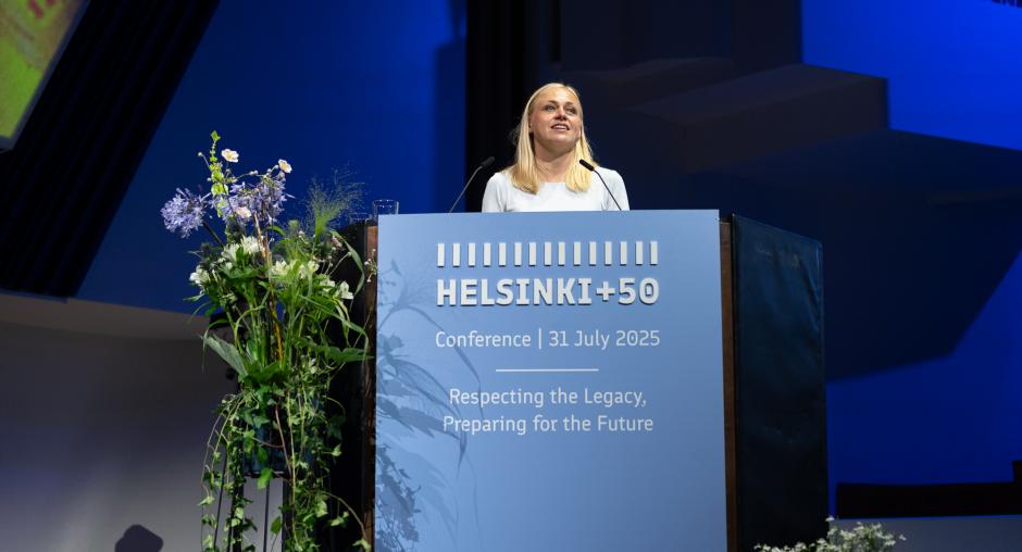 Helsinki+50 Conference underlined the role of civil society
