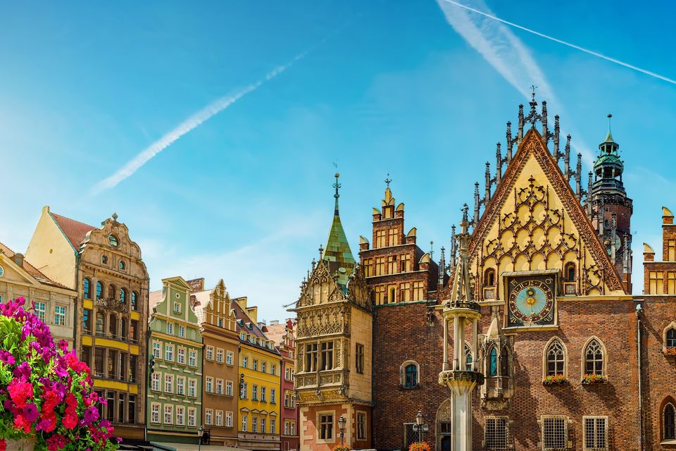 Town Hall on the Market Square, Wroclaw. Photo: Getty