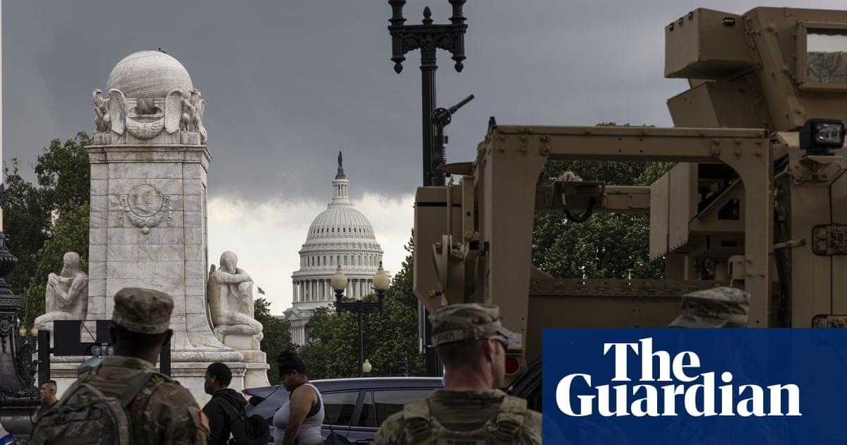 Democrats introduce joint resolution to end Trump’s ‘lawless’ DC takeover | Washington DC