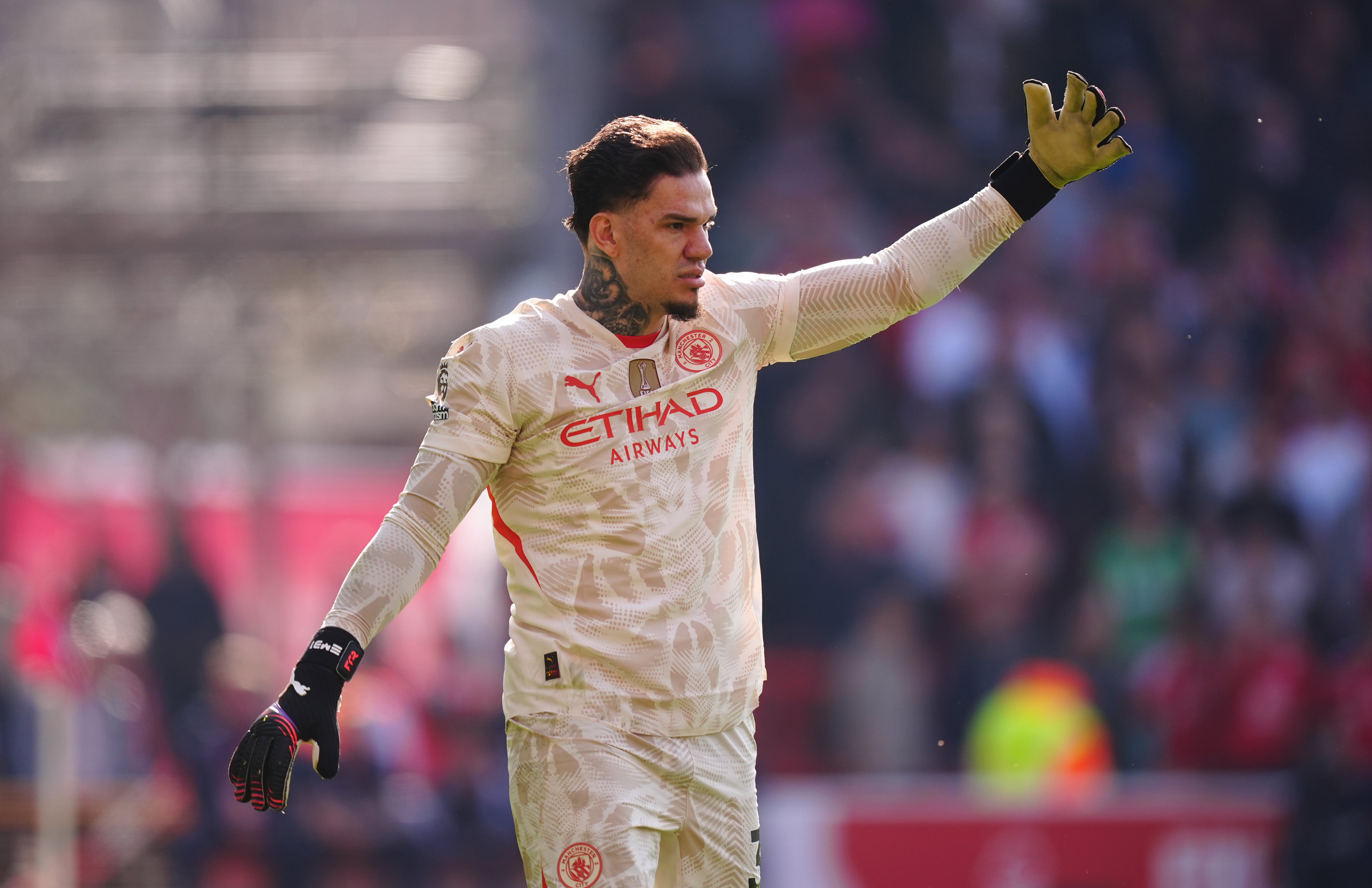 Ederson is reportedly keen on a move to join Galatasaray (Mike Egerton/PA)