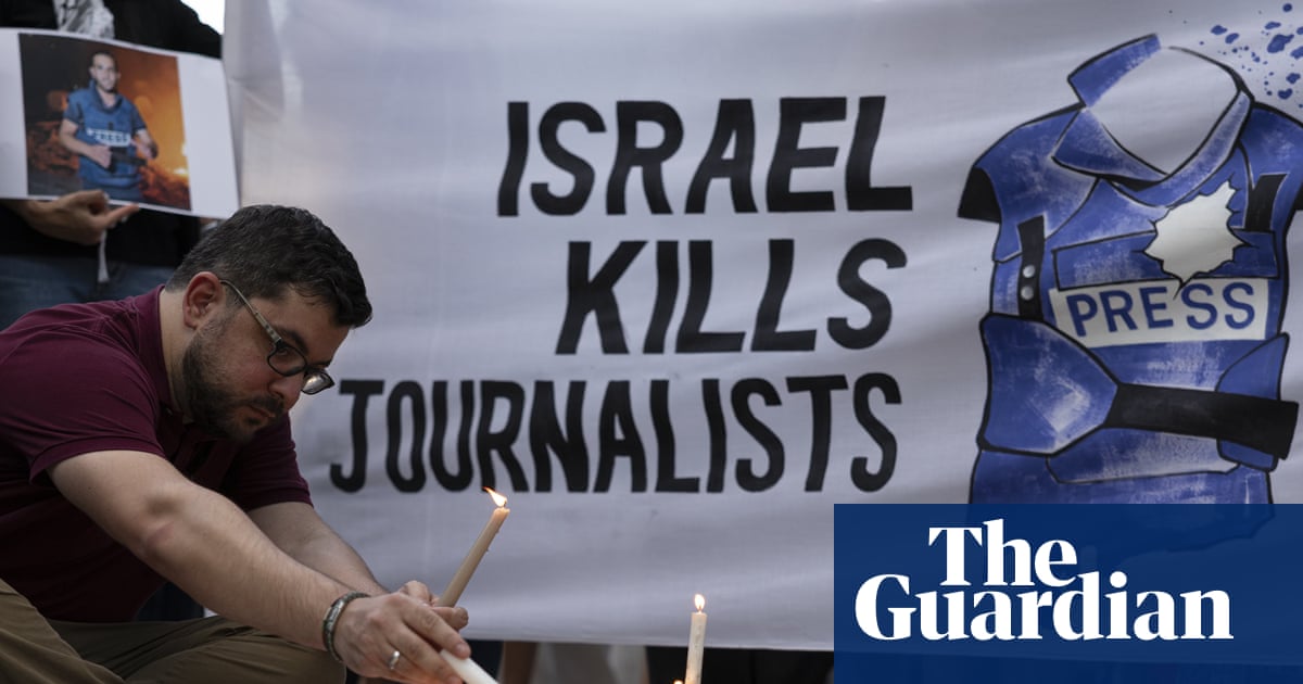 Israeli unit tasked with smearing Gaza journalists as Hamas fighters – report | Israel-Gaza war