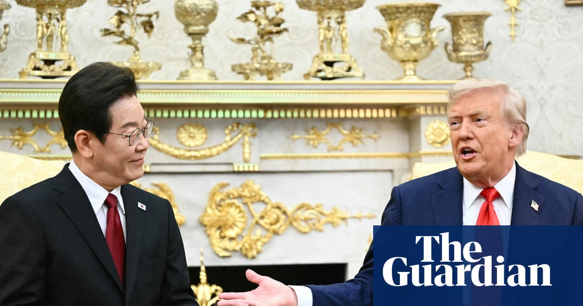 Trump says he hopes to meet Kim Jong-un and raises prospect of US taking over some South Korean land | US politics