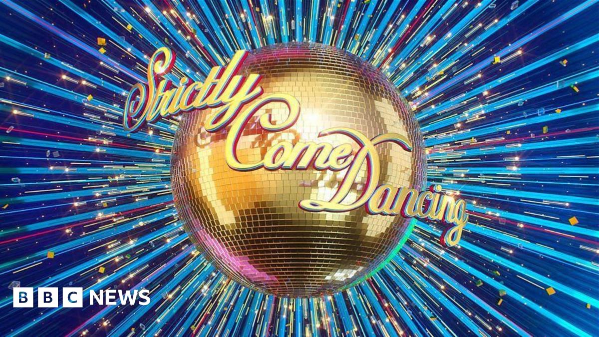 Strictly Come Dancing image with glitter ball