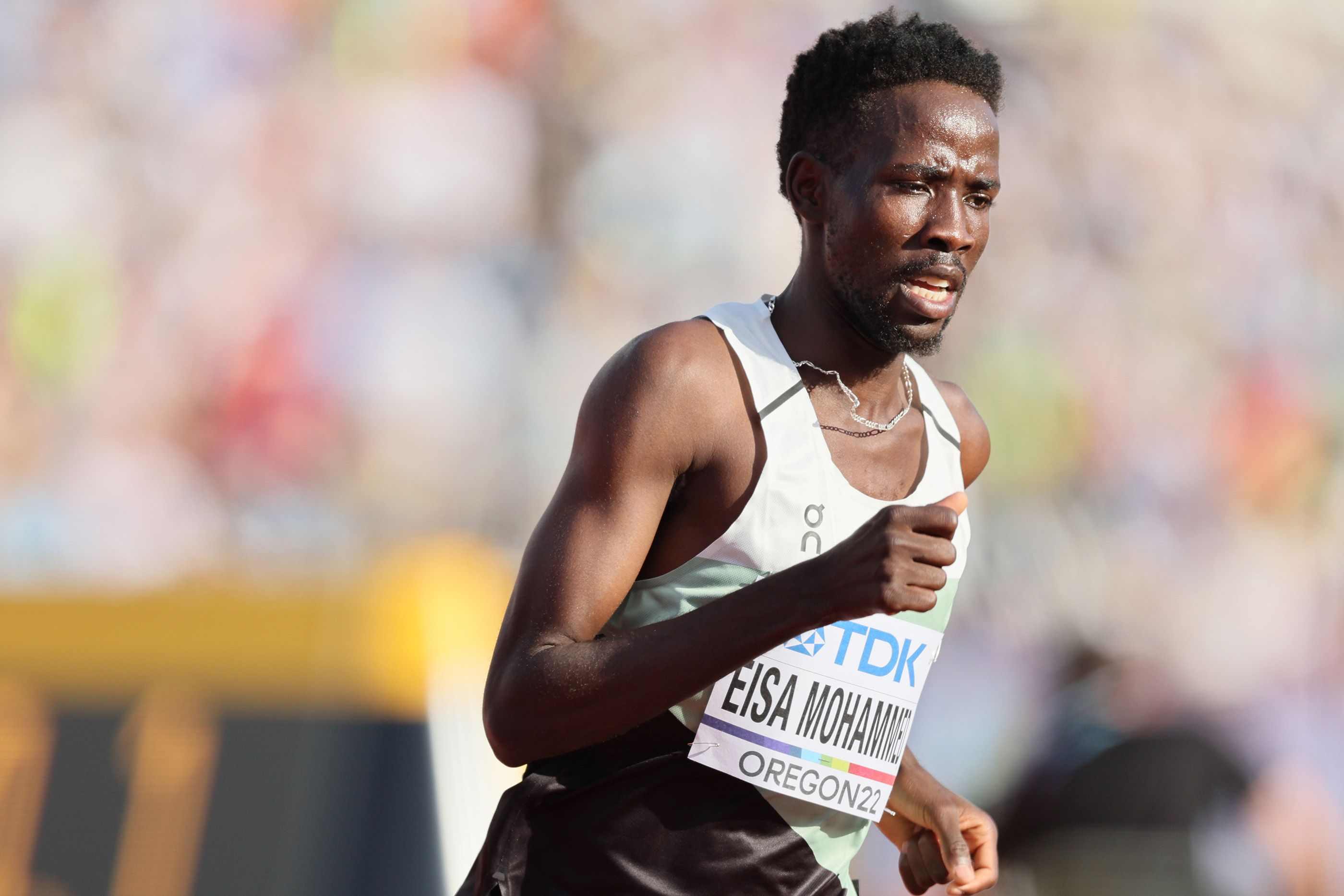 Jamal Abdelmaji Eisa Mohammed at the 2022 World Championships