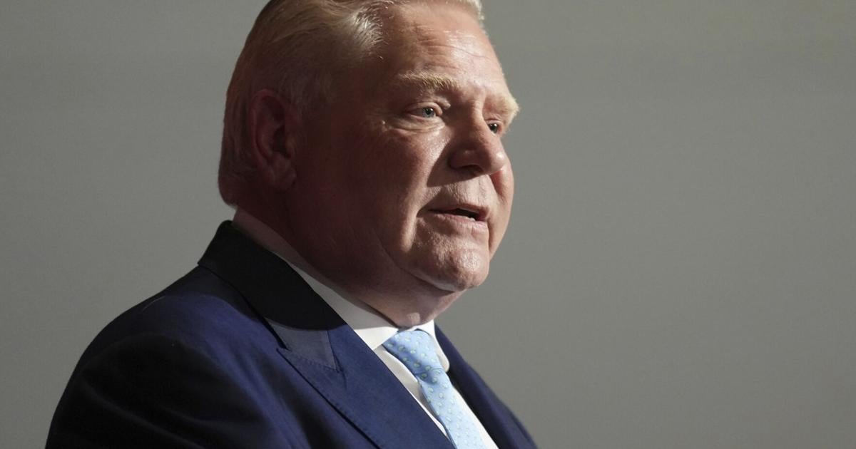 Ford government unveils $1B in Trump tariff relief - Toronto Star