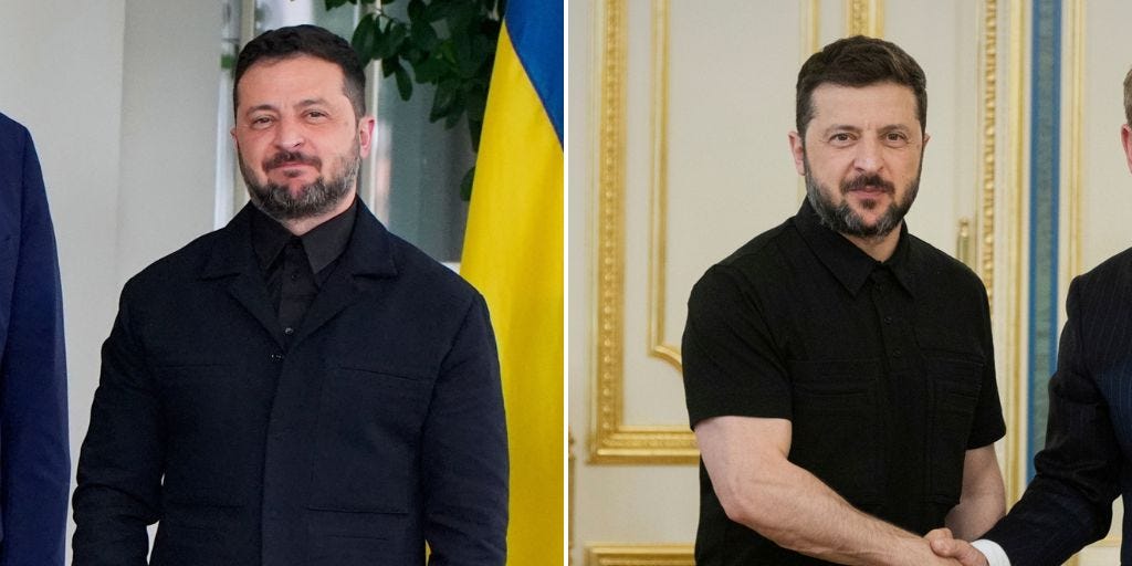 Zelenskyy Wore Suit to White House. Dressing up Matters, Stylists Say.