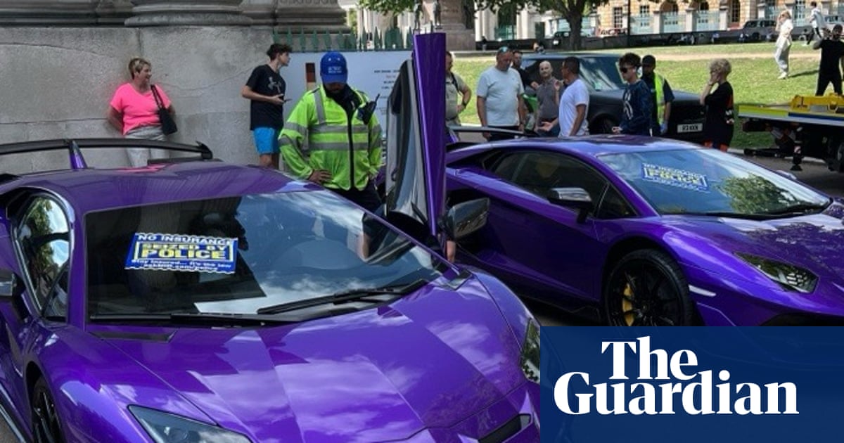 Police seize supercars worth more than £6m in crackdown on antisocial driving in London | London