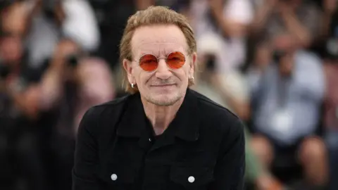 Getty Images Bono of U2