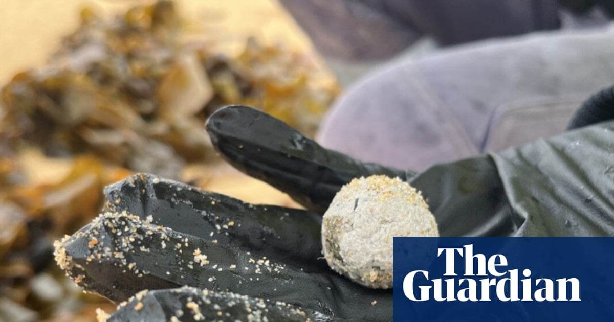 Mystery ‘debris balls’ return to NSW beaches as residents warned to steer clear | Australia news