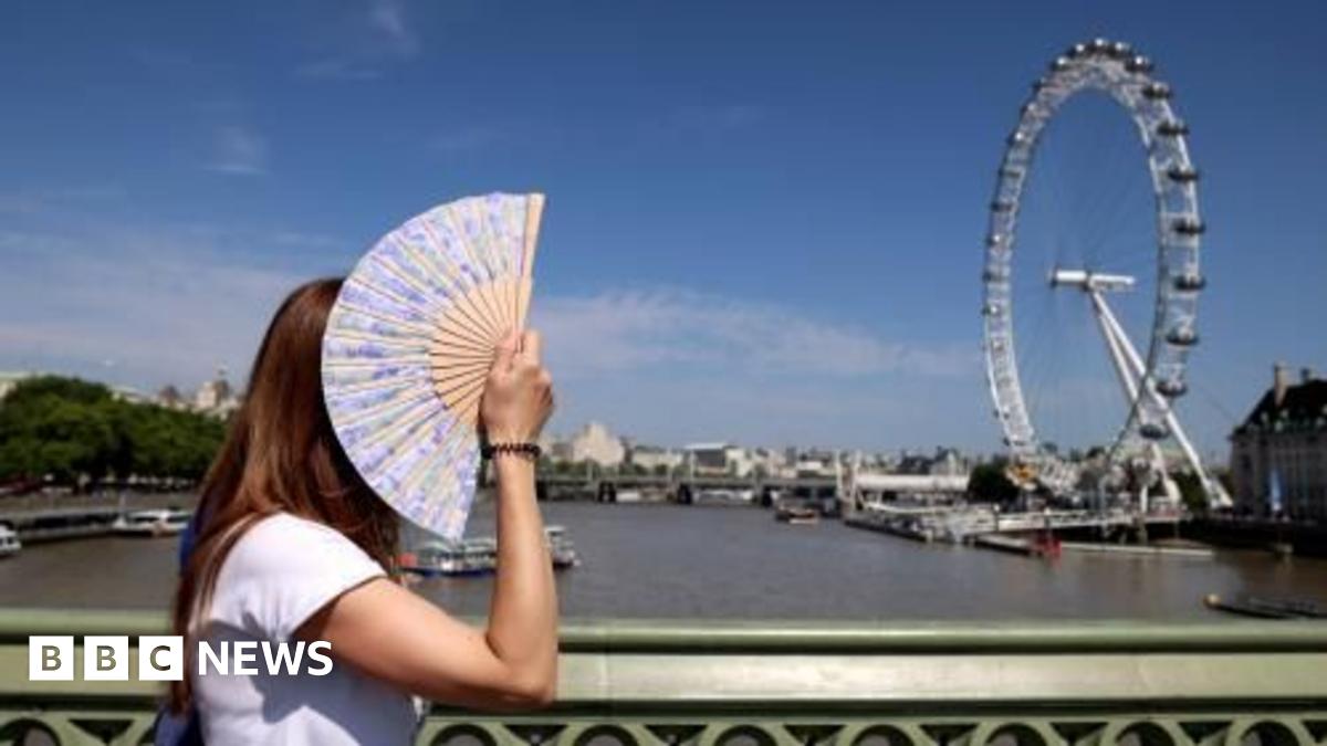 UK weather live: Heat health alerts issued for England as 34C highs possible