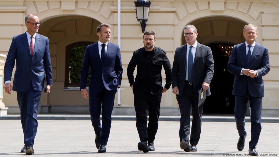 EU, NATO chiefs back Ukraine ahead of Trump-Putin summit – DW – 08/10/2025