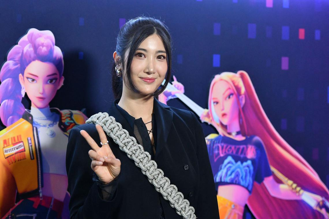 Ejae attending Netflix's KPop Demon Hunters special screening on June 16 in Los Angeles.