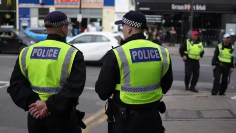 EPA Police on duty in London, August 2024 