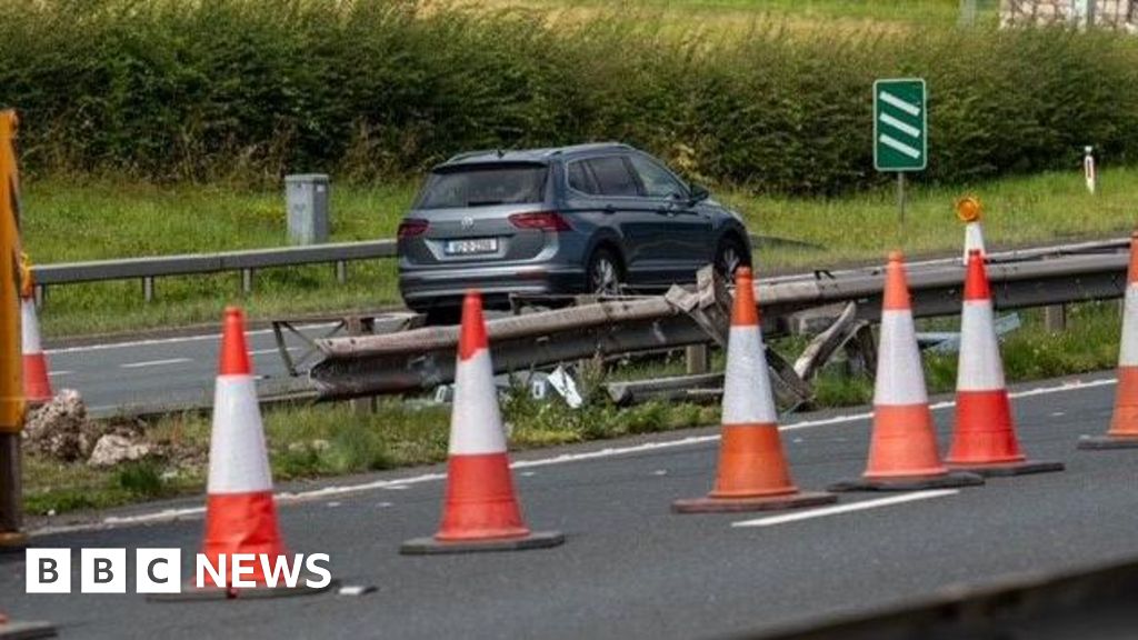 Four in hospital after multi-vehicle crash closes A55
