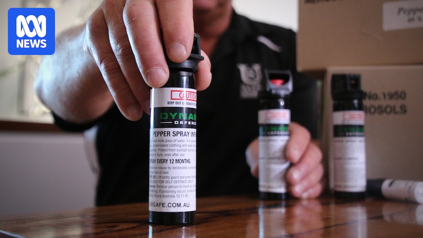 Here's what you need to know about NT's pepper spray trial for self-defence
