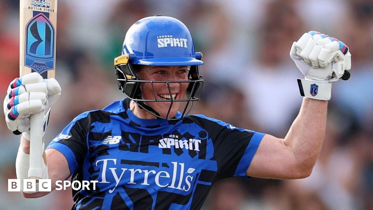 Grace Harris celebrates