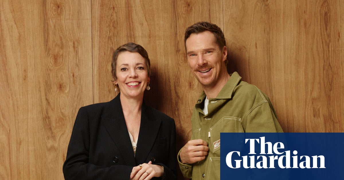 ‘Love is great. But then one of you will be dog-tired and doing the bins’: Benedict Cumberbatch and Olivia Colman on how to survive a marriage | Movies