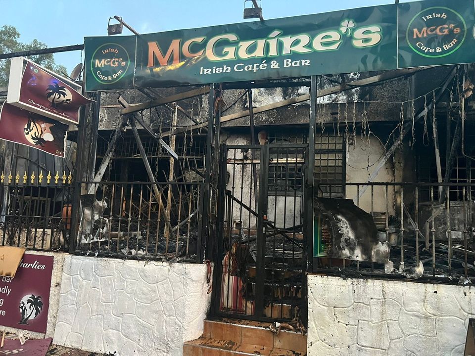 McGuire's Irish Bar & Cafe.