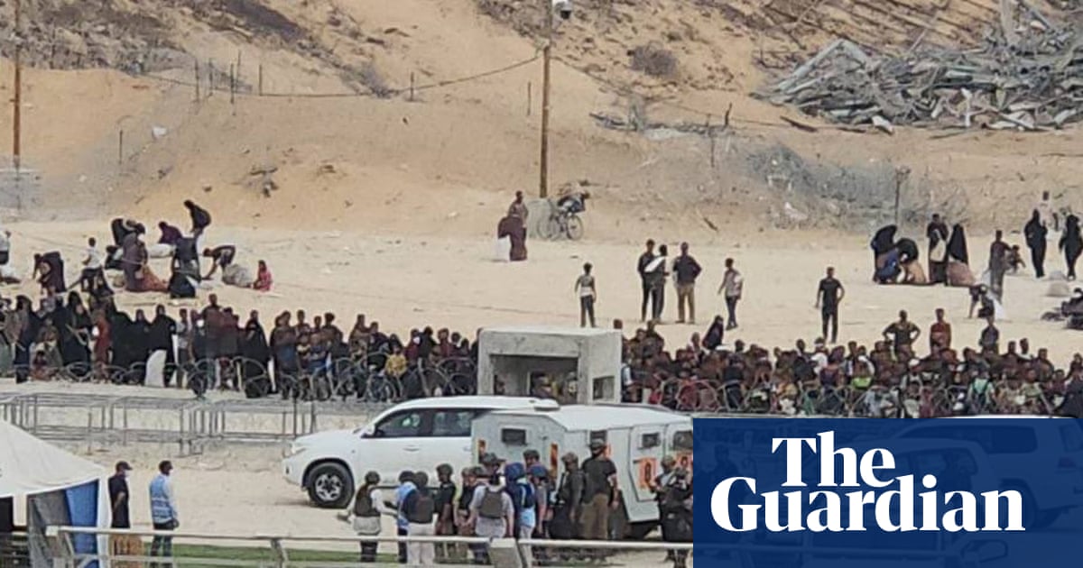 Donald Trump’s envoy Steve Witkoff visits Gaza aid ‘death trap’ | Israel-Gaza war