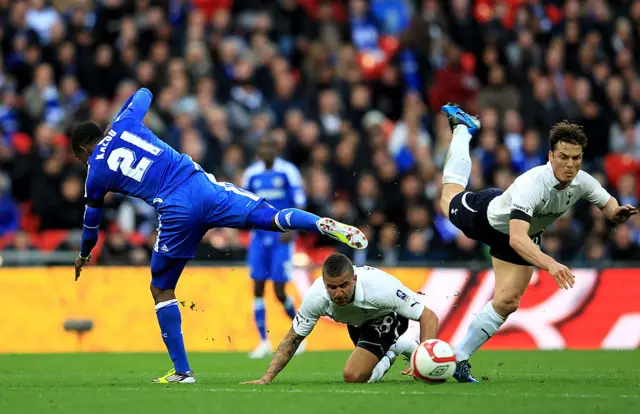 Kyle Walker and Scott Parker