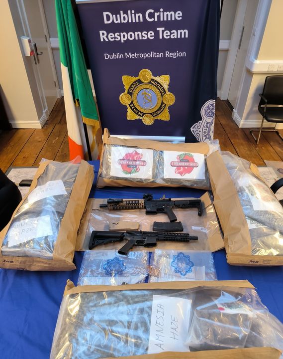 Photo of some of the items seized