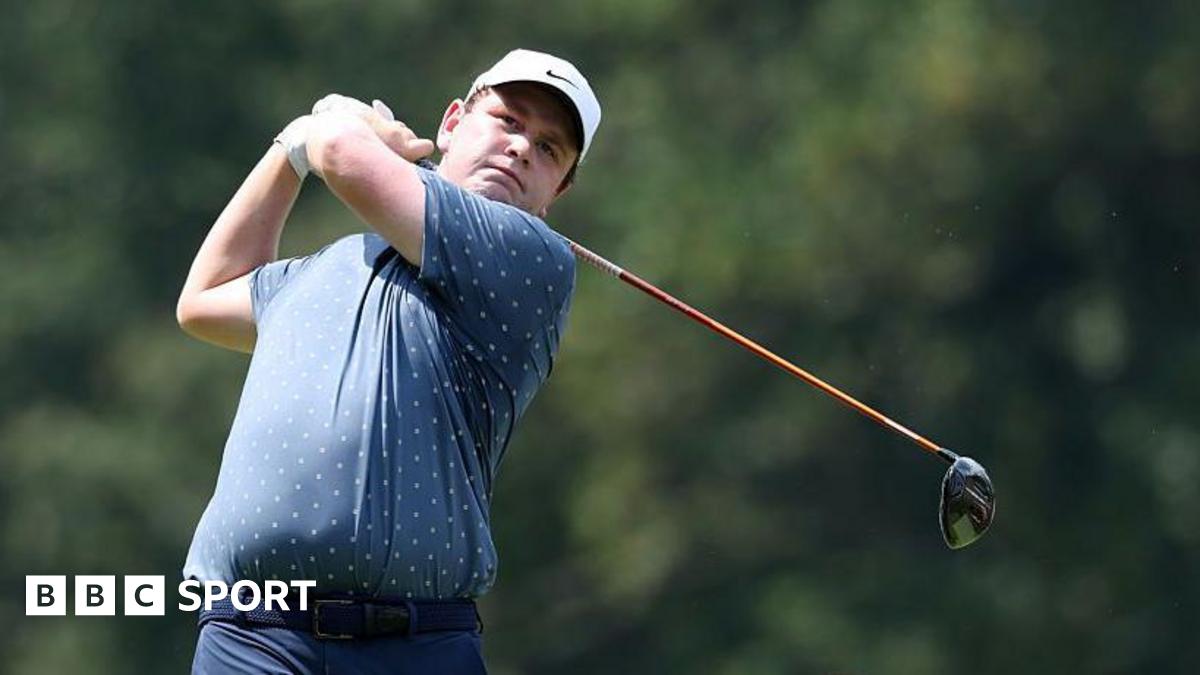 Scotland's Robert MacIntyre really struggled with his driver on Sunday