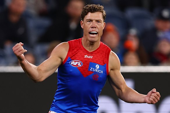 Melksham has become a fan favourite at Melbourne and a highly respected AFL player