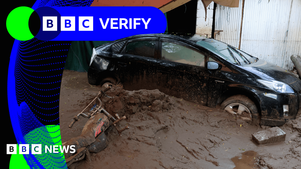 BBC Verify Live: What we know about devastating monsoon floods in Pakistan
