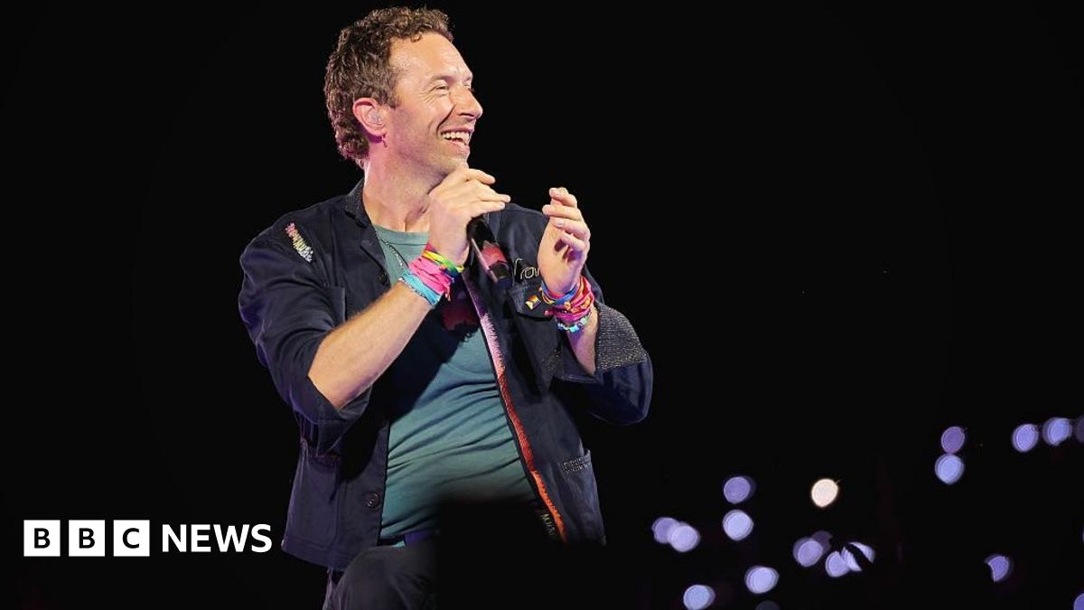 Coldplay's world tour hits the UK in Hull