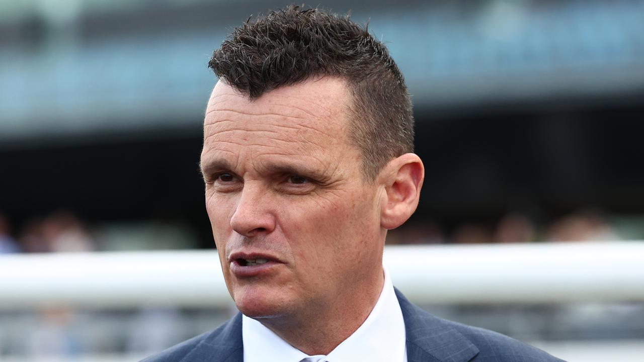 Trainer Joe Pride was disappointed heavy rain prevented Private Eye from resuming in the Group 2 Missile Stakes at Randwick. Picture: Getty Images
