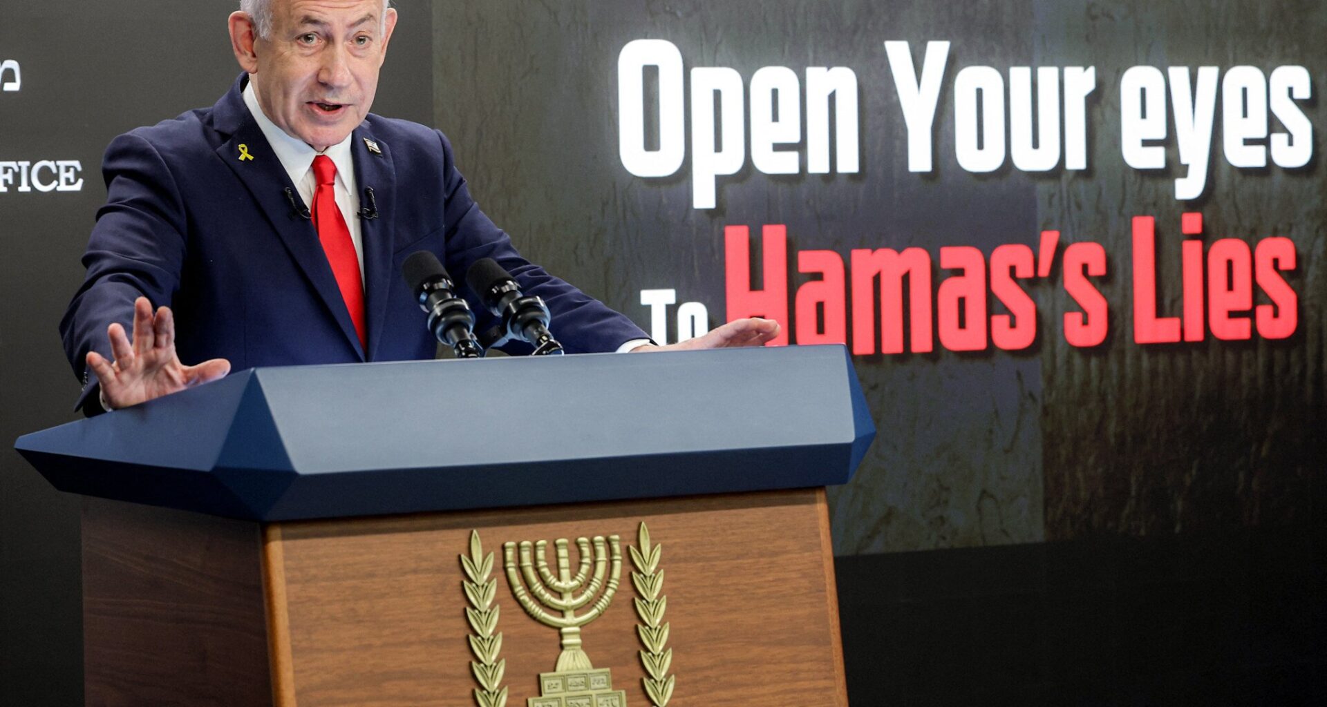 Netanyahu says Israel not looking to occupy Gaza but to ‘free it from Hamas’