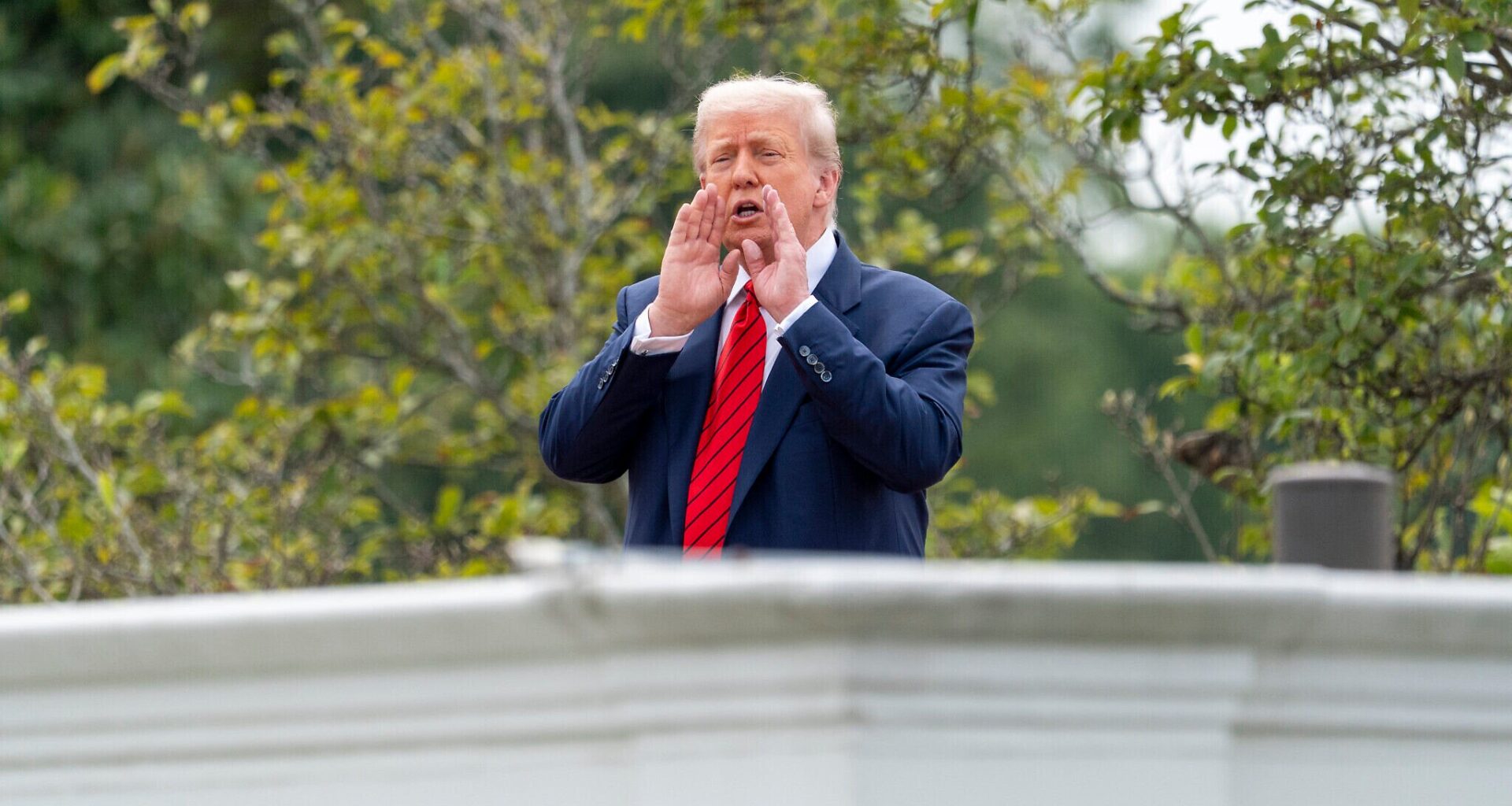 Chiefly focused on food aid, Trump says Gaza occupation 'pretty much up to Israel'