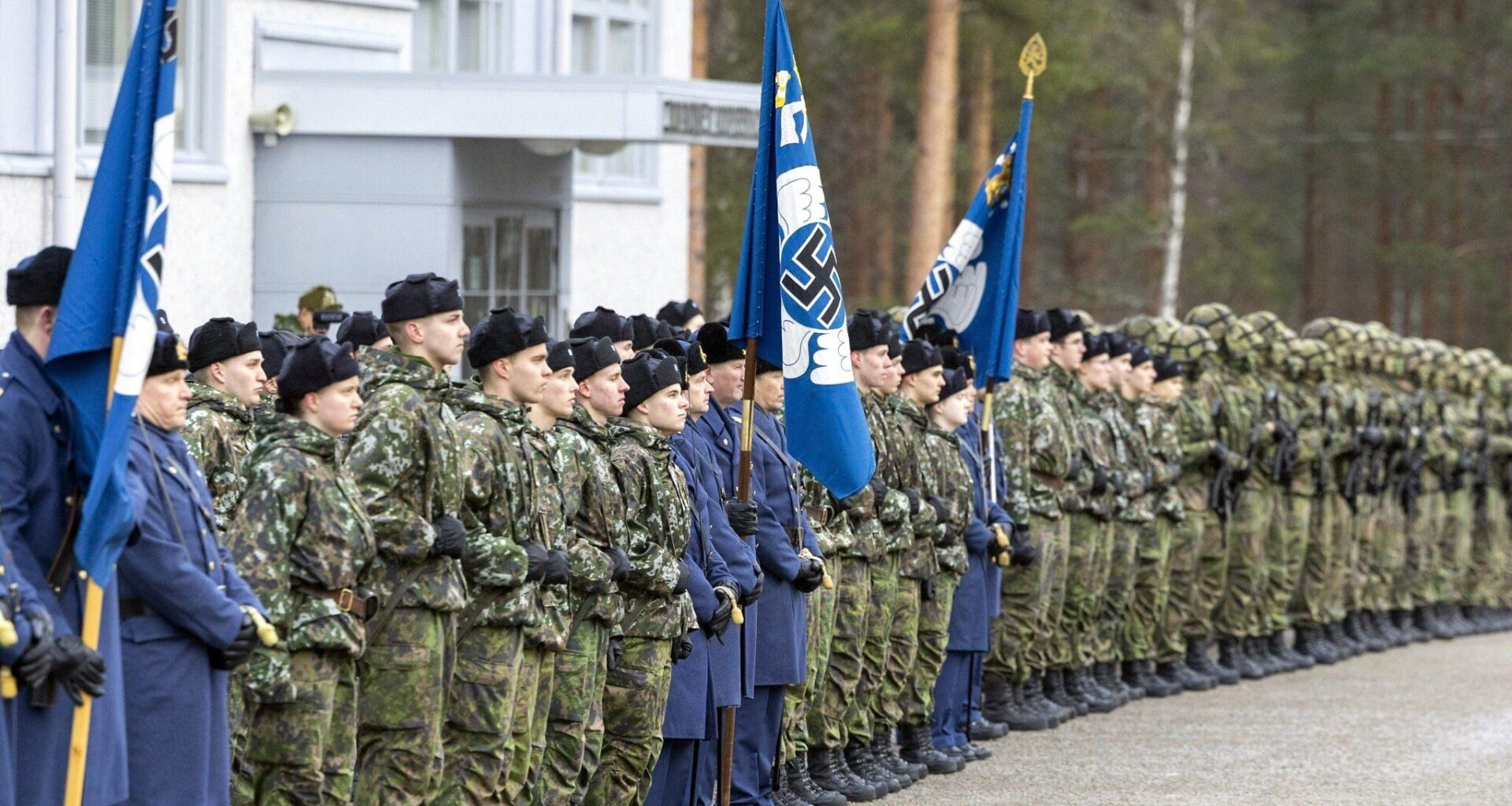 Finland to finally remove swastikas from air force flags, as it deepens NATO ties