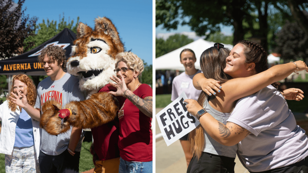 Alvernia greets new students with weekend of welcome