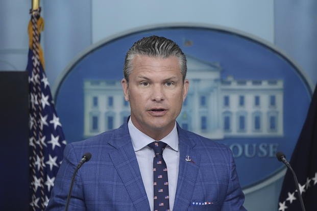 Secretary of Defense Pete Hegseth