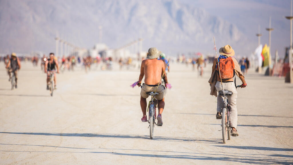 אופניים. חובה להתניידות בפסטיבל