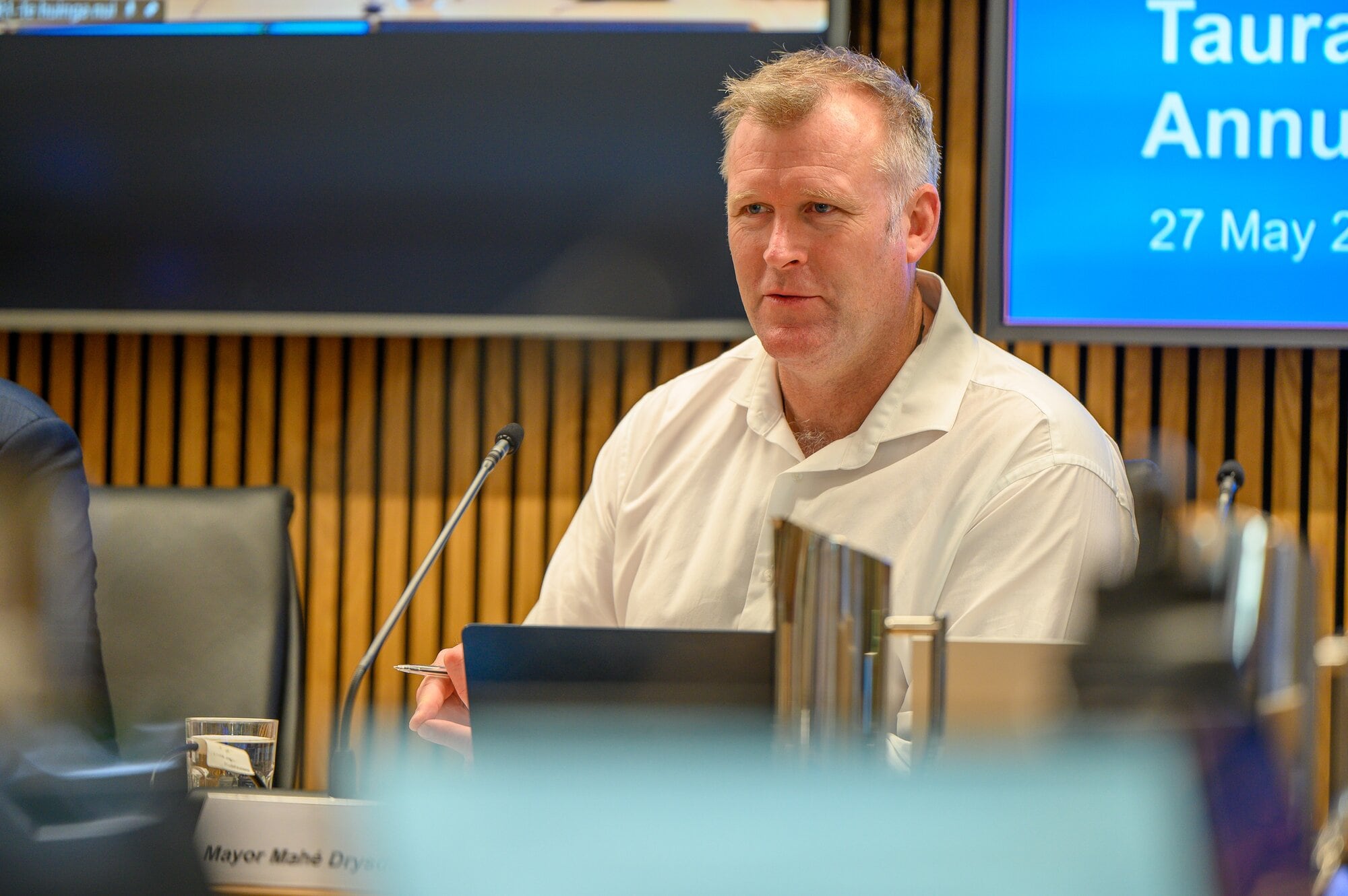 Tauranga Mayor Mahé Drysdale. Photo / David Hall