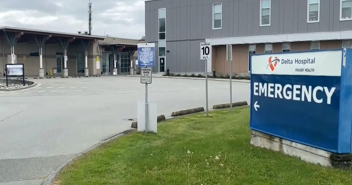 Another Vancouver-area ER without doctors Monday night - CTV News