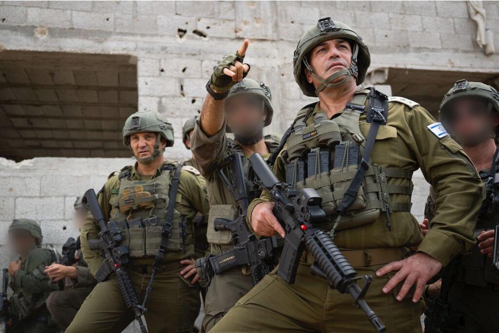 הרמטכ״ל אייל זמיר בסיור שטח ברצועת עזה