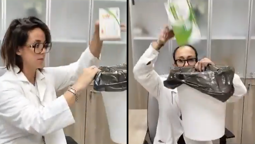 רופאה ד"ר ריטה סגנטיני והאחות ג'וליה קקאצ'י זרקו תרופות של טבע באיטליה