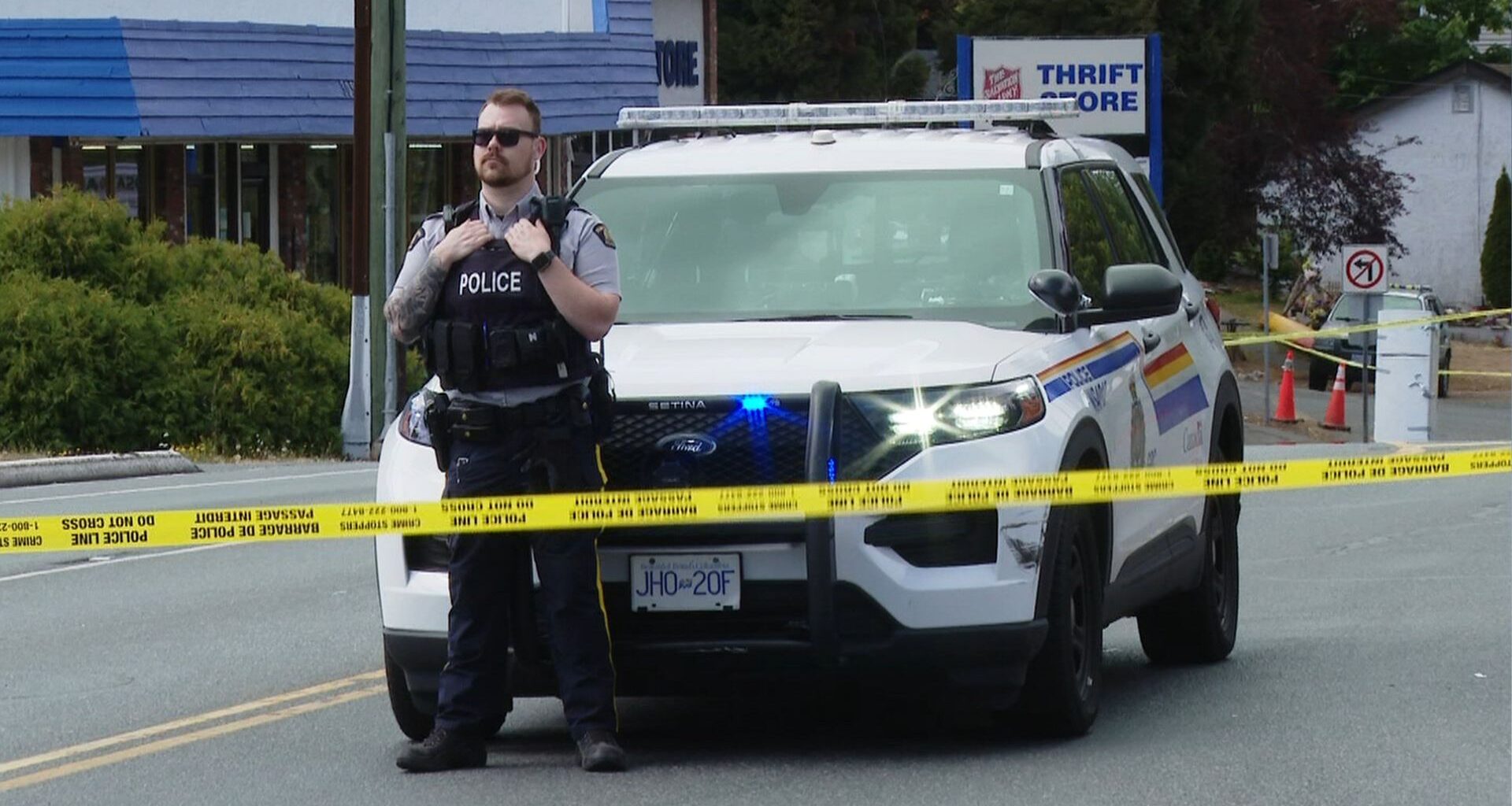 RCMP Explosives Device Unit responding