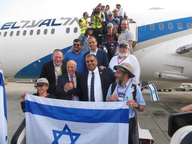 אופיר סופר עם העולים מצפון אמריקה