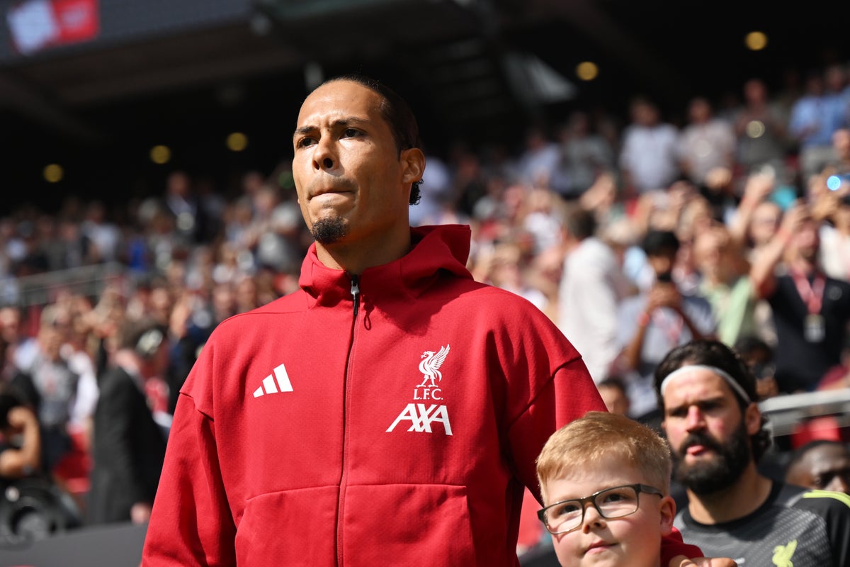 Virgil van Dijk criticises Palace fans who disturbed Wembley tribute to Diogo Jota