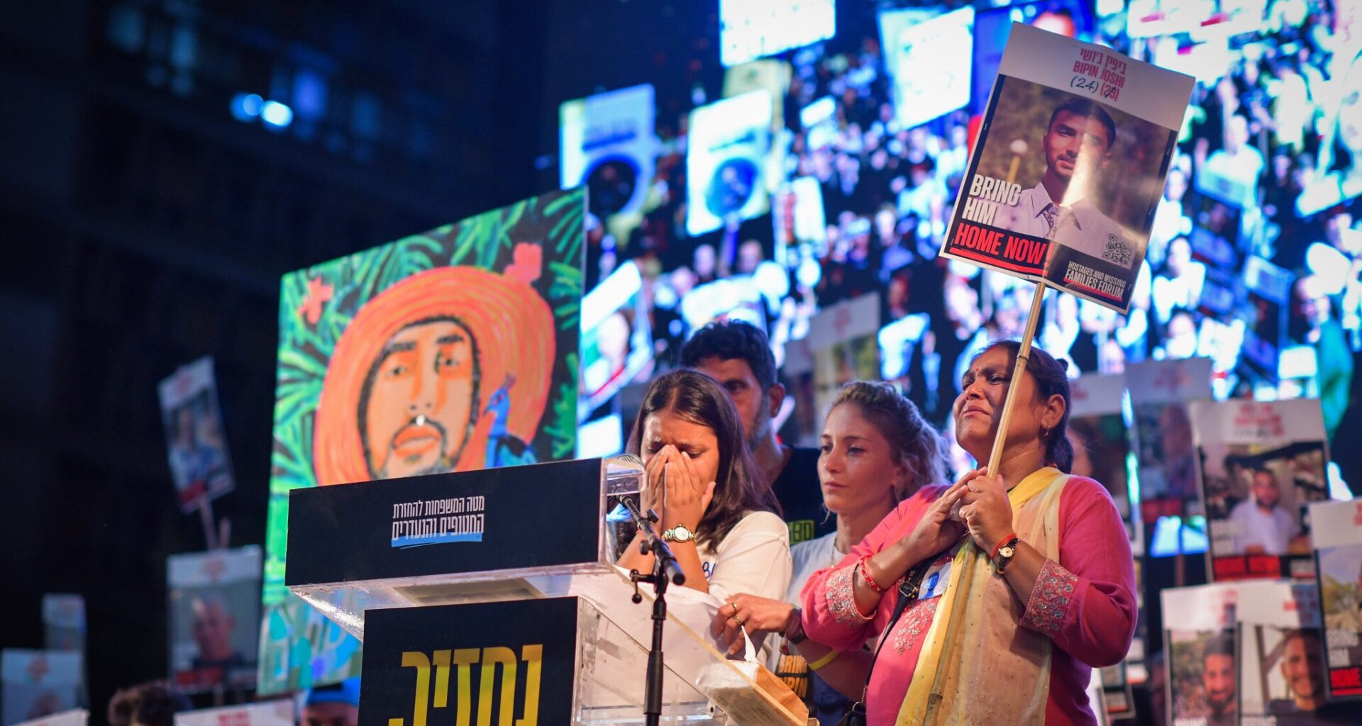 'Prayers are not enough': Hostage families urge ceasefire deal on eve of national strike