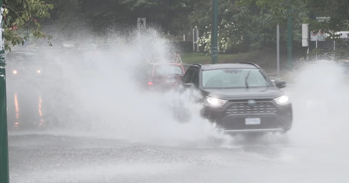 Heavy rain breaks 113-year-old record in Vancouver - CTV News