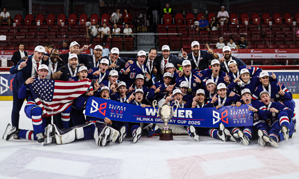 U.S. Defeats Sweden, 5-3, to Capture Hlinka Gretzky Cup Championship